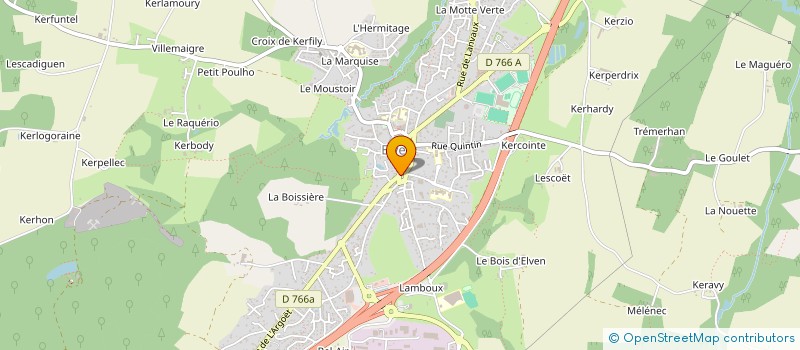 localisation de l'entreprise CUMA DES TOURS à ELVEN