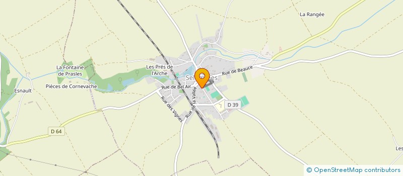 localisation de l'entreprise CUMA DES TOURTRAITS SELOMME  SELOMMES