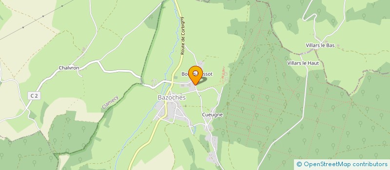 localisation de l'entreprise CUMA DES TROIS COMMUNES à BAZOCHES