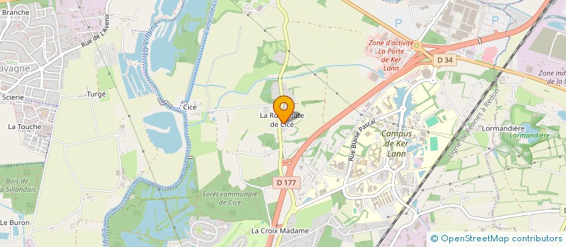localisation de l'entreprise CUMA DES TROIS RIVIERES à BRUZ
