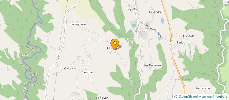localisation de l'entreprise CUMA DES TROIS RUISSEAUX à SAINT-CONSTANT-FOURNOULES