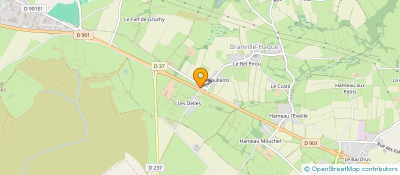 localisation de l'entreprise CUMA DES TROIS VALLEES à LA HAGUE