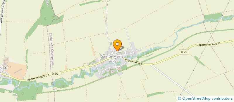 localisation de l'entreprise CUMA DES TUMULUS à BUSSY-LE-CHATEAU