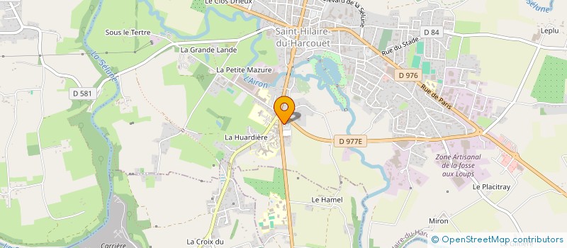 localisation de l'entreprise CUMA DES VERGERS à SAINT-HILAIRE-DU-HARCOUET