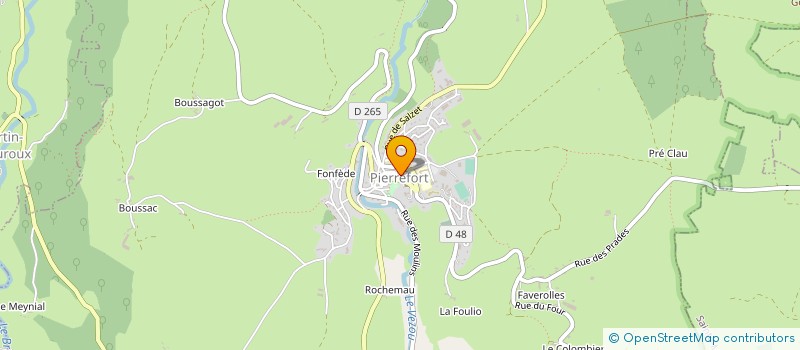localisation de l'entreprise CUMA DES VOLCANS à SAINT-MARTIN-SOUS-VIGOUROUX