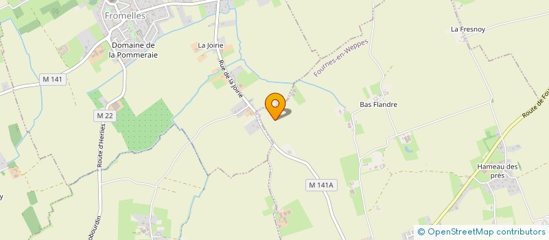 localisation de l'entreprise CUMA DES WEPPES  FOURNES-EN-WEPPES