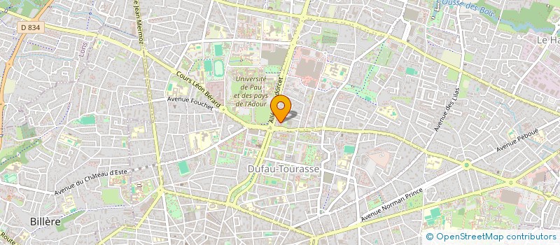 localisation de l'entreprise CUMA DPA à PAU
