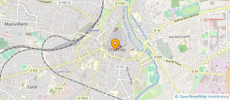 localisation de l'entreprise CUMA DRAINAGE EURE ET LOIR à CHARTRES