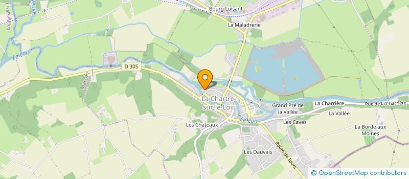 localisation de l'entreprise CUMA DRAINAGE VALLEE DU LOIR à LA CHARTRE-SUR-LE-LOIR
