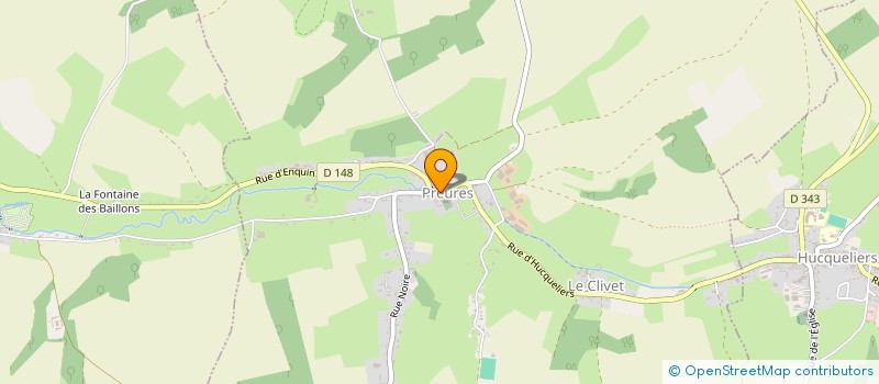 localisation de l'entreprise CUMA DU BASSIN  PREURES