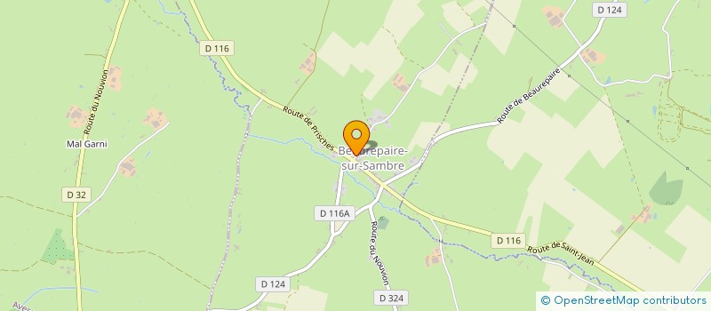 localisation de l'entreprise CUMA DU BOCAGE à BEAUREPAIRE-SUR-SAMBRE