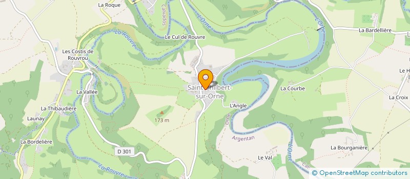 localisation de l'entreprise CUMA DU BOCAGE ATHISIEN à SAINTE-HONORINE-LA-CHARDONNE