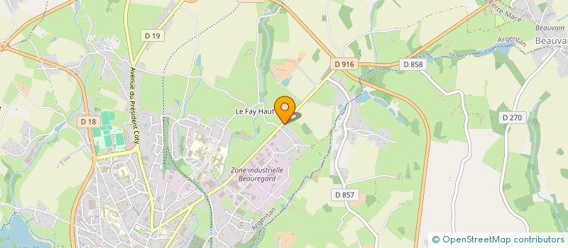 localisation de l'entreprise CUMA DU BOCAGE ORNAIS à LA FERTE MACE