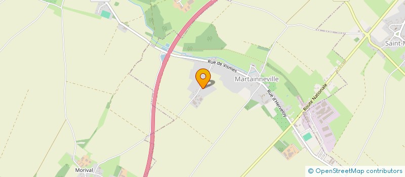 localisation de l'entreprise CUMA DU BOCQUET  MARTAINNEVILLE