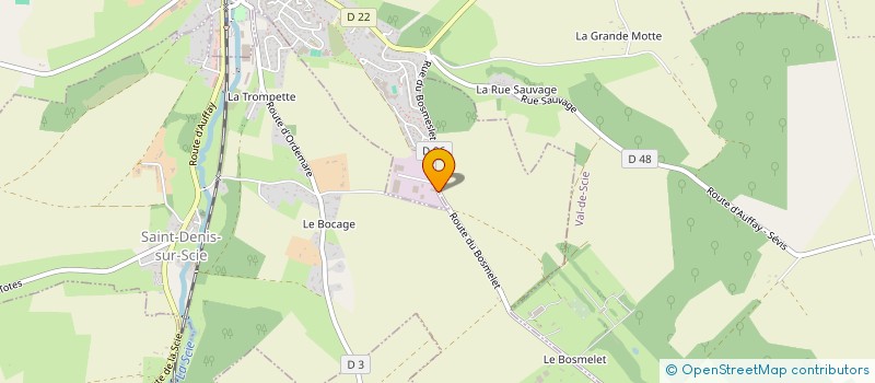 localisation de l'entreprise CUMA DU BOSMELET à SAINT-DENIS-SUR-SCIE