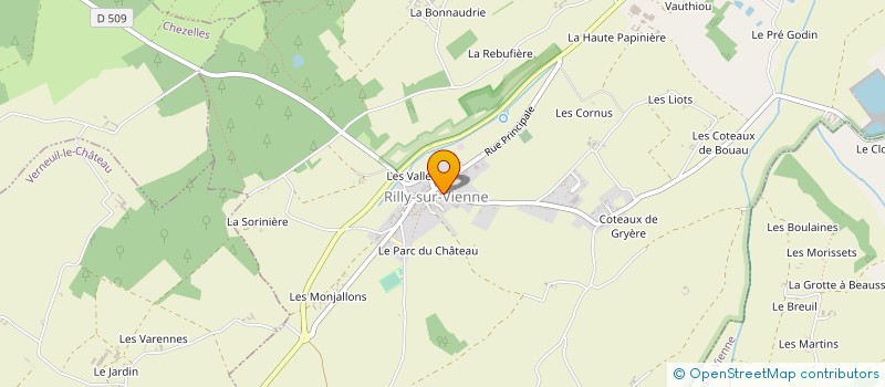 localisation de l'entreprise CUMA DU BOUCHARDAIS à BRIZAY