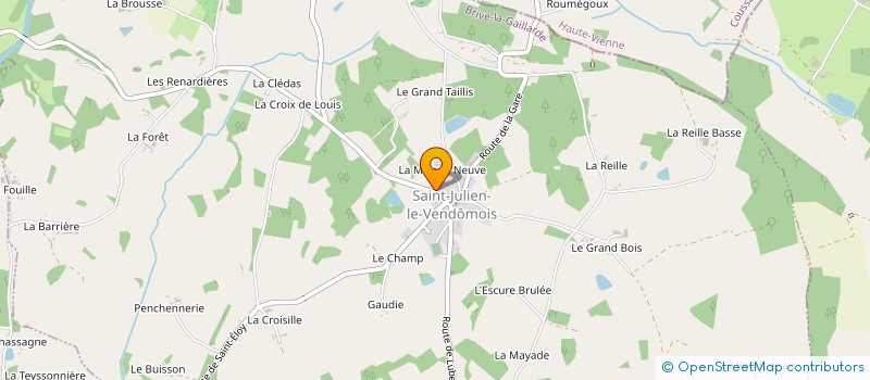 localisation de l'entreprise CUMA DU BOURG DE MONTGIBAUD à MONTGIBAUD