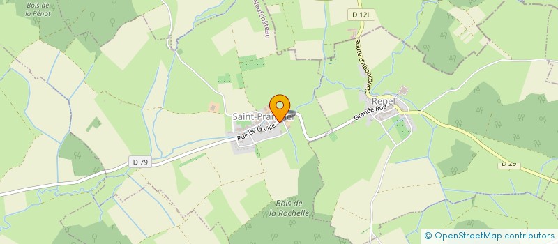 localisation de l'entreprise CUMA DU BOUTON D OR  SAINT-PRANCHER