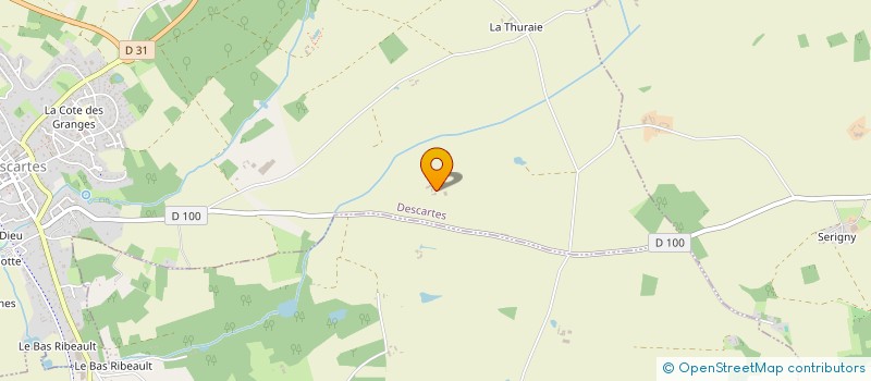 localisation de l'entreprise CUMA DU BRIGNON  DESCARTES