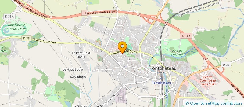 localisation de l'entreprise CUMA DU BRIVET  PONTCHATEAU