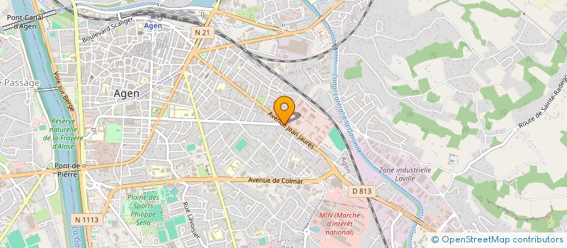 localisation de l'entreprise CUMA DU CADRAN à AGEN