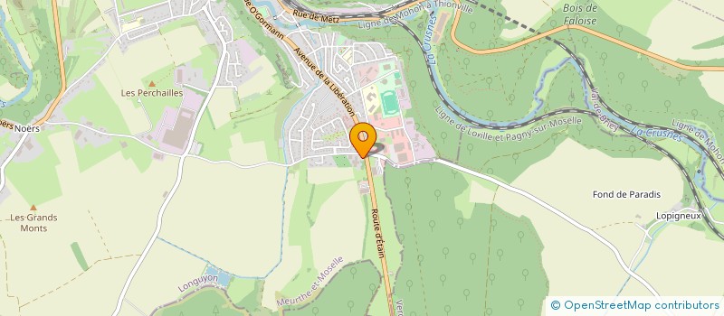 localisation de l'entreprise CUMA DU CAILLOU DE SAINT MARTIN  LONGUYON