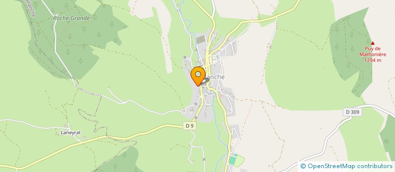 localisation de l'entreprise CUMA DU CEZALIER à ALLANCHE