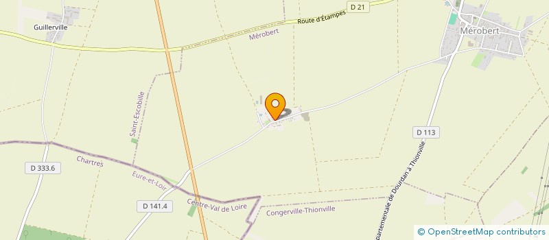 localisation de l'entreprise CUMA DU CHAILLER à MEROBERT
