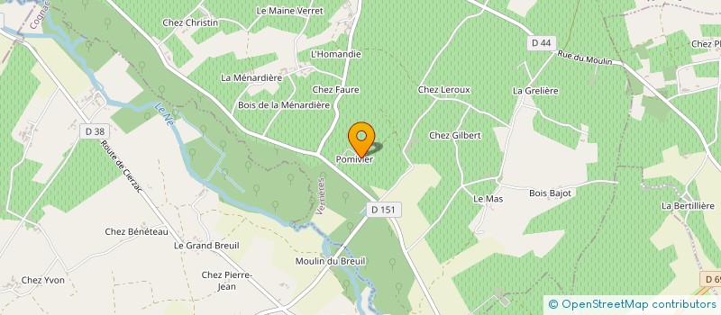localisation de l'entreprise CUMA DU CHATELET à VERRIERES