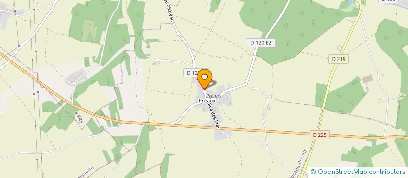 localisation de l'entreprise CUMA DU CHENE à LORREZ LE BOCAGE PREAUX