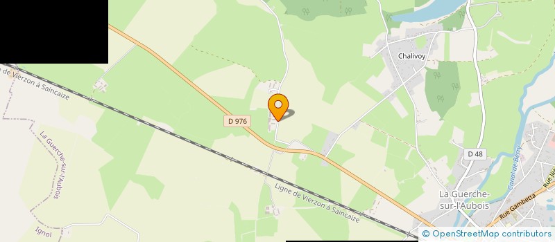 localisation de l'entreprise CUMA DU CLO-RE-SE  LA GUERCHE-SUR-L'AUBOIS