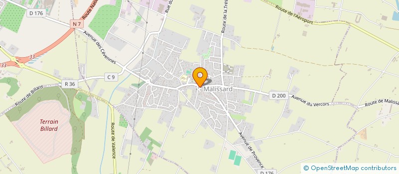 localisation de l'entreprise CUMA DU COTEAU  MONTMEYRAN