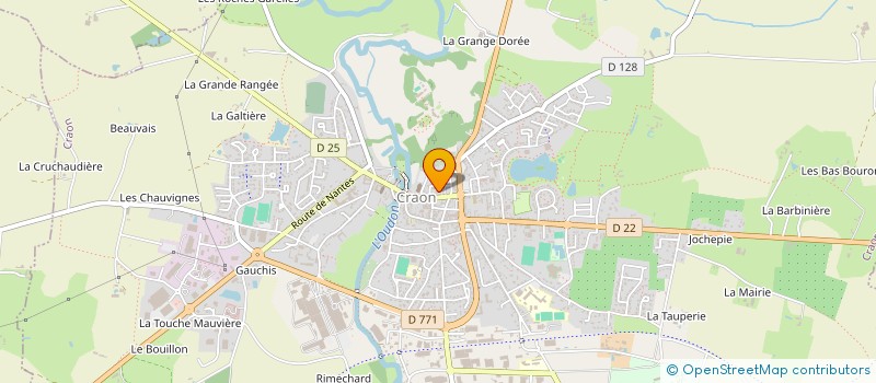 localisation de l'entreprise CUMA DU CRAONNAIS  CRAON