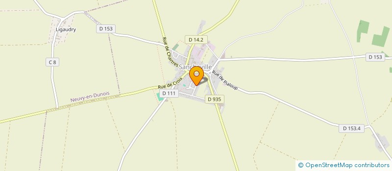 localisation de l'entreprise CUMA DU DOLMEN  NEUVY-EN-DUNOIS