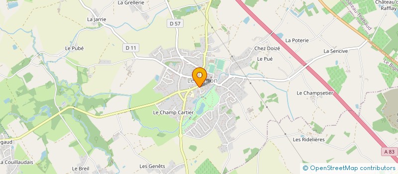 localisation de l'entreprise CUMA DU FILET DE L'OGNON à LA PLANCHE