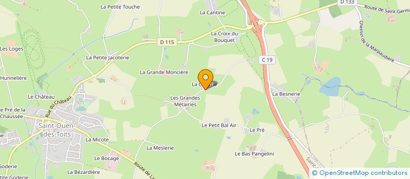 localisation de l'entreprise CUMA DU GENEST à SAINT-OUEN-DES-TOITS
