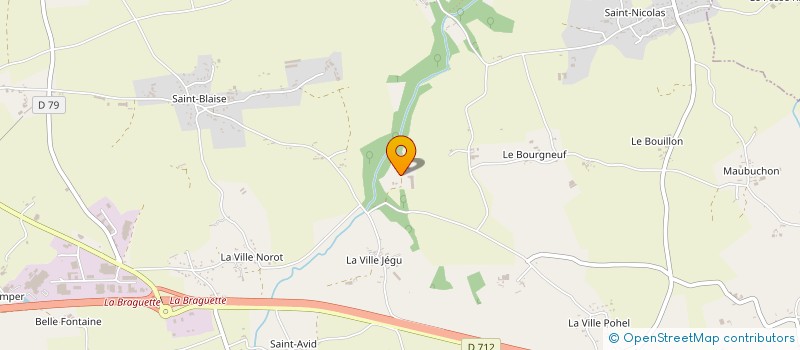 localisation de l'entreprise CUMA DU GOELO à PLELO