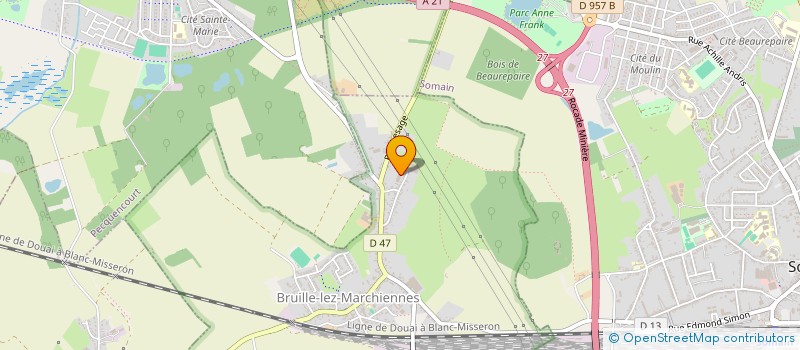 localisation de l'entreprise CUMA DU GOGUET  BRUILLE-LEZ-MARCHIENNES