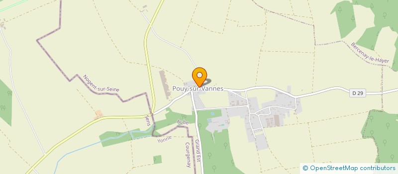 localisation de l'entreprise CUMA DU GRAND ANDAIN  FAUX-VILLECERF