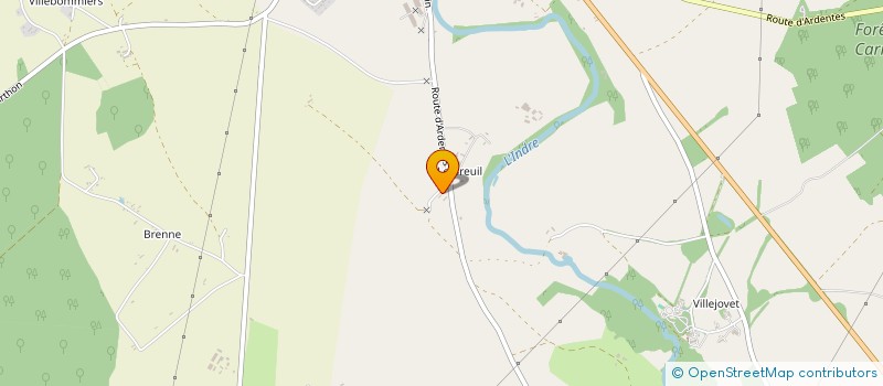 localisation de l'entreprise CUMA DU GRAND BRENNE  ARDENTES