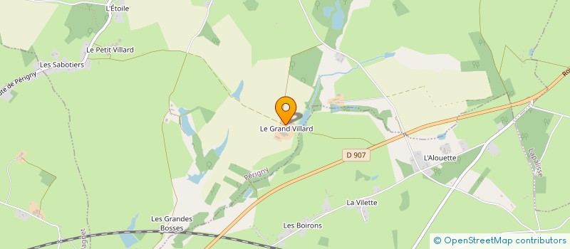 localisation de l'entreprise CUMA DU GRAND VILLARD à PERIGNY
