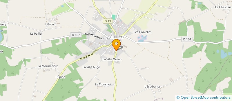 localisation de l'entreprise CUMA DU GROS CHENE à GUILLIERS