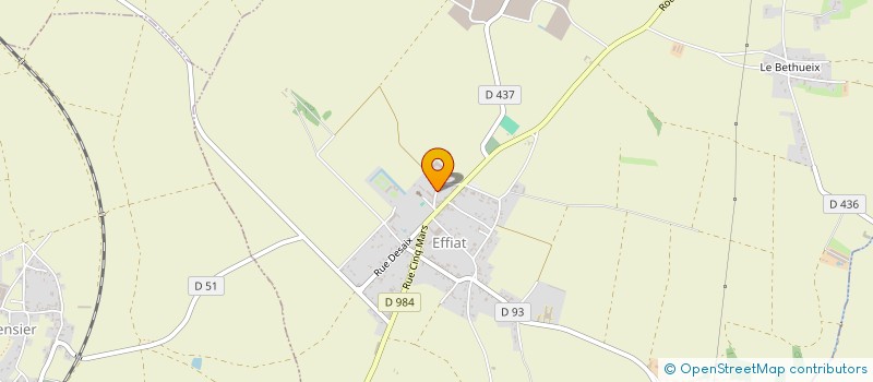 localisation de l'entreprise CUMA DU GROS CHENE à EFFIAT