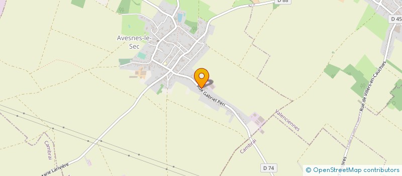 localisation de l'entreprise CUMA DU HAINAUT à AVESNES-LE-SEC