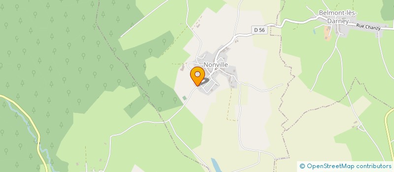 localisation de l'entreprise CUMA DU HAUT DU LAC  NONVILLE