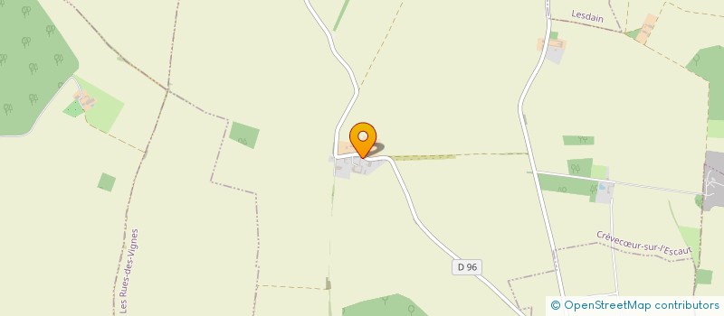 localisation de l'entreprise CUMA DU HAUT ESCAUT  CREVECUR-SUR-L'ESCAUT