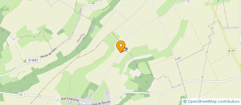 localisation de l'entreprise CUMA DU HAUT PLATEAU  FIEFS