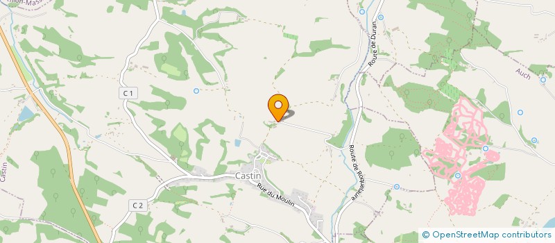 localisation de l'entreprise CUMA DU HOURCADET  ROQUELAURE