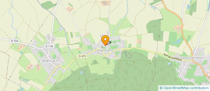 localisation de l'entreprise CUMA DU JURA à KŒSTLACH