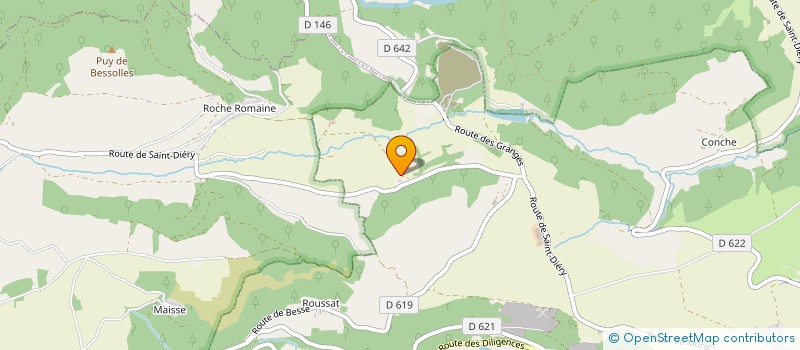 localisation de l'entreprise CUMA DU LAC  SAINT-DIERY